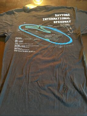 Nascar Daytona International Speedway Black Graphic Tee